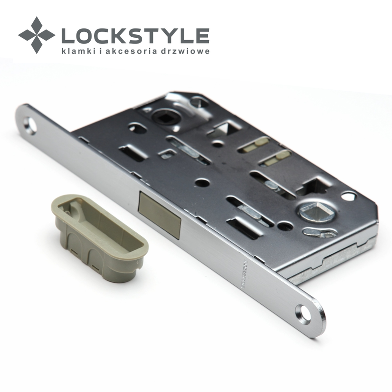Механизм дверной магнитный LOCKSTYLE M410B WC CBM (стандарт STV) комплект с ответной планкой