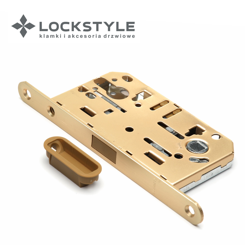 Механизм дверной магнитный LOCKSTYLE M410C ET BB (стандарт STV) комплект с ответной планкой