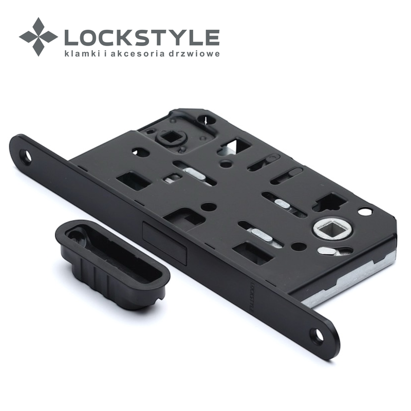 Механизм дверной магнитный LOCKSTYLE M411B WC AL6 (стандарт AGB) комплект с ответной планкой