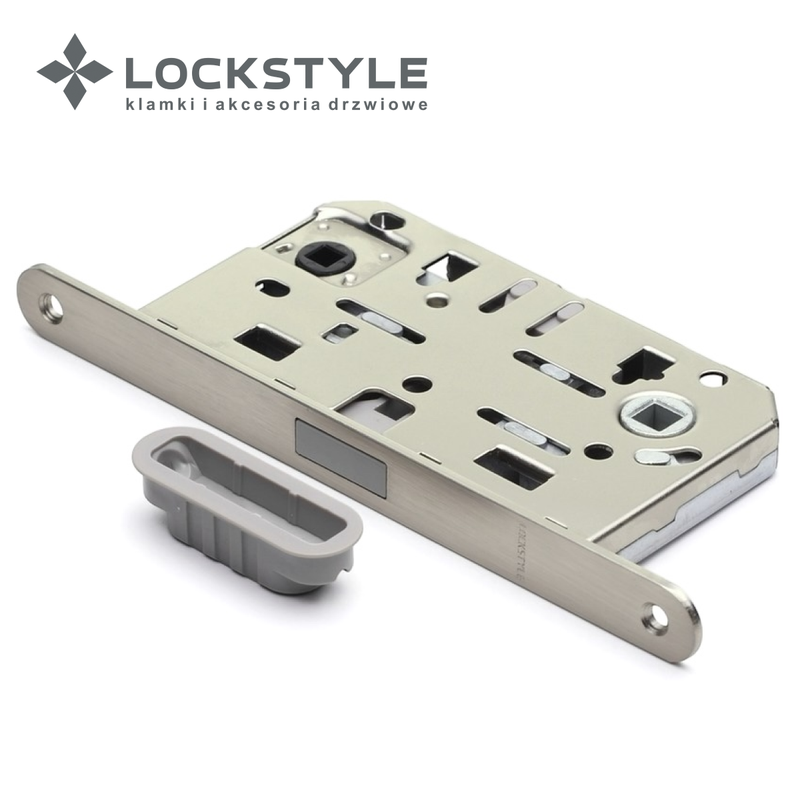 Механизм дверной магнитный LOCKSTYLE M411B WC NBM (стандарт AGB) комплект с ответной планкой