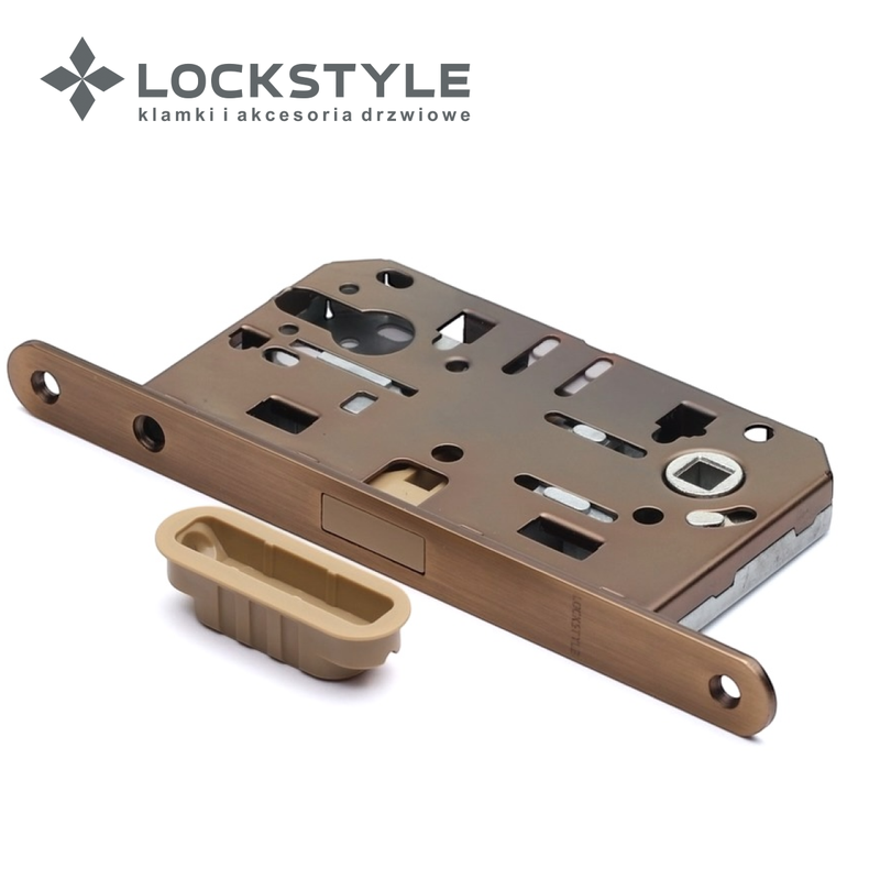 Механизм дверной магнитный LOCKSTYLE M411C ET ABM(стандарт AGB) комплект с ответной планкой