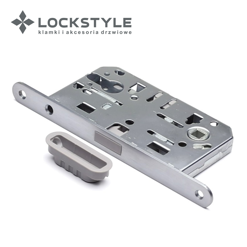 Механизм дверной магнитный LOCKSTYLE M411C ET CBM (стандарт AGB) комплект с ответной планкой