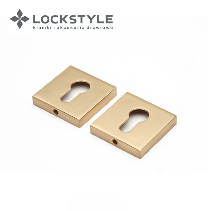 Накладка LOCKSTYLE ET ZN BB (матовое золото)