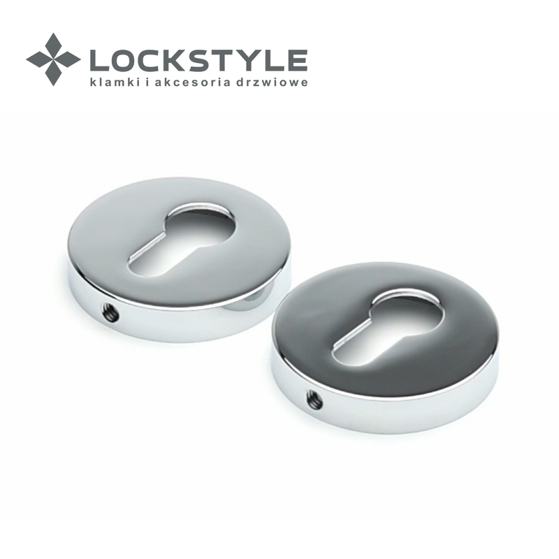 Накладка LOCKSTYLE ET ZR цвет CR (глянцевый хром)
