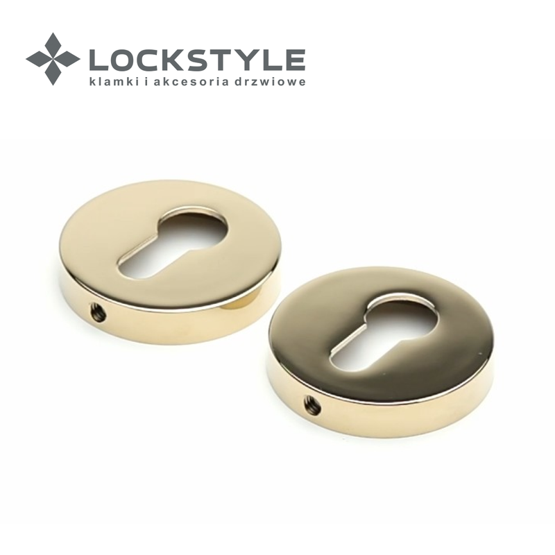 Накладка LOCKSTYLE ET ZR цвет GL глянцевое золото (PVD покрытие)