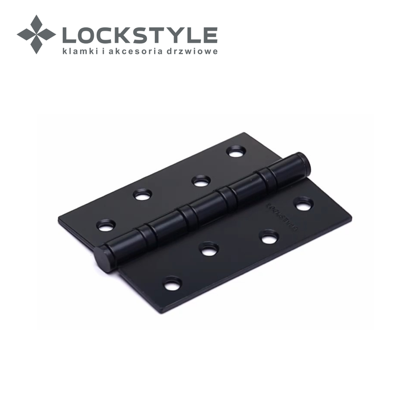 Петля дверная LOCKSTYLE 4 AL6-F черный, универсальная ( с шариковыми подшипниками)