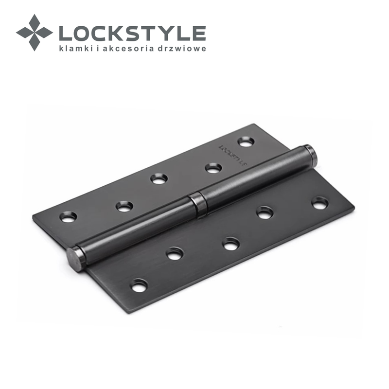 Петля дверная LOCKSTYLE 5 BBN-L черный матовый никель, левая (с шариковыми подшипниками)
