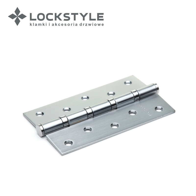 Петля дверная LOCKSTYLE 5 CBM-F матовый хром, универсальная (с шариковыми подшипниками)