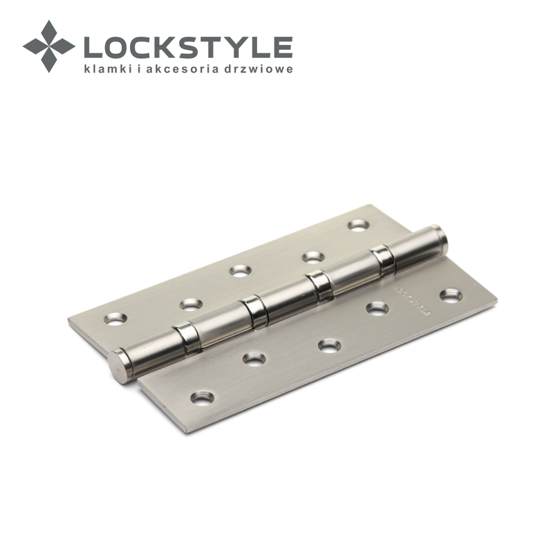 Петля дверная LOCKSTYLE 5 NBM-F матовый никель, универсальная (с шариковыми подшипниками)