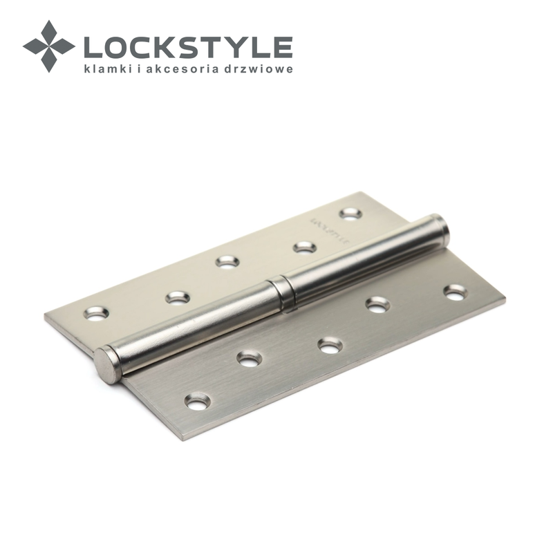 Петля дверная LOCKSTYLE 5 NBM-L матовый никель, левая (с шариковыми подшипниками)