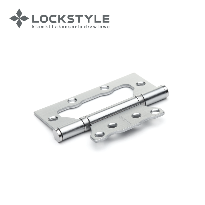 Петля дверная LOCKSTYLE FH CBM матовый хром, универсальная (с шариковыми подшипниками)