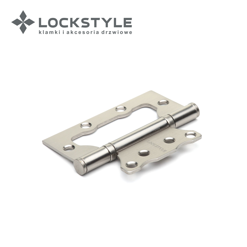 Петля дверная LOCKSTYLE FH NBM матовый никель, универсальная (с шариковыми подшипниками)