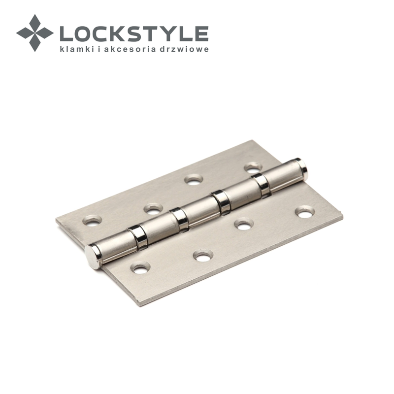 Петля дверная LOCKSTYLE PRO-4 SN-F матовый никель, универсальная (с шариковыми подшипниками)