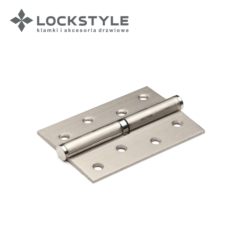 Петля дверная LOCKSTYLE PRO-4 SN-L матовый никель, левая (с шариковыми подшипниками)