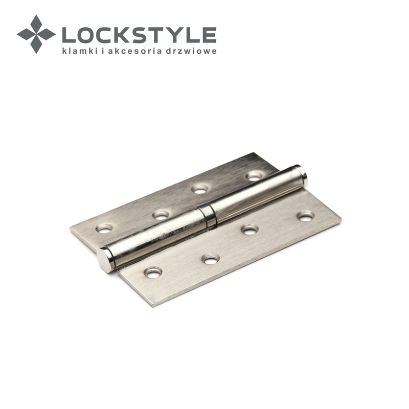 Петля дверная LOCKSTYLE PRO-4 SN-R матовый никель, правая ( с шариковыми подшипниками)