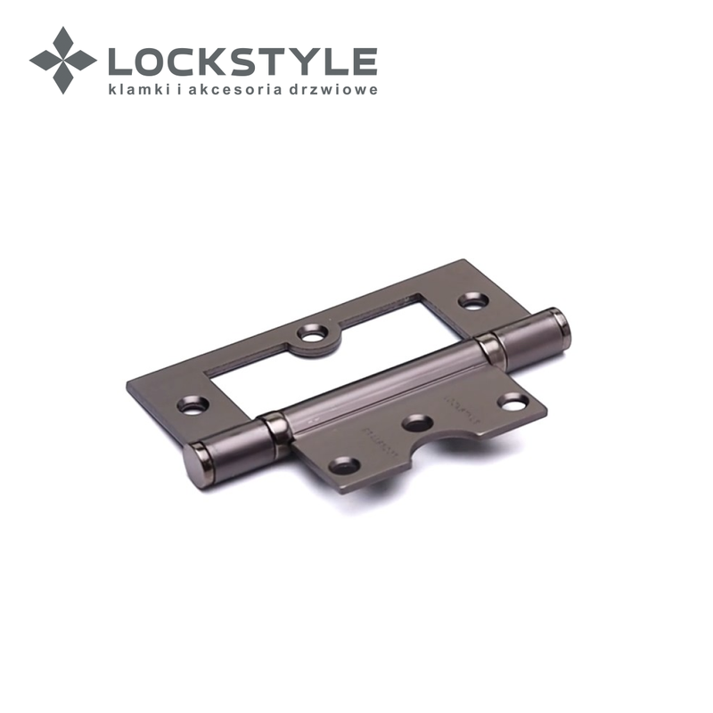 Петля дверная LOCKSTYLE TH BBN черный матовый никель, универсальная (с шариковыми подшипниками)
