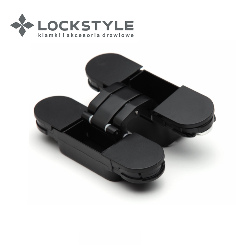 Петля скрытая 3D LOCKSTYLE, модель ECLIPSE 2.0 комплект BLACK (черный)