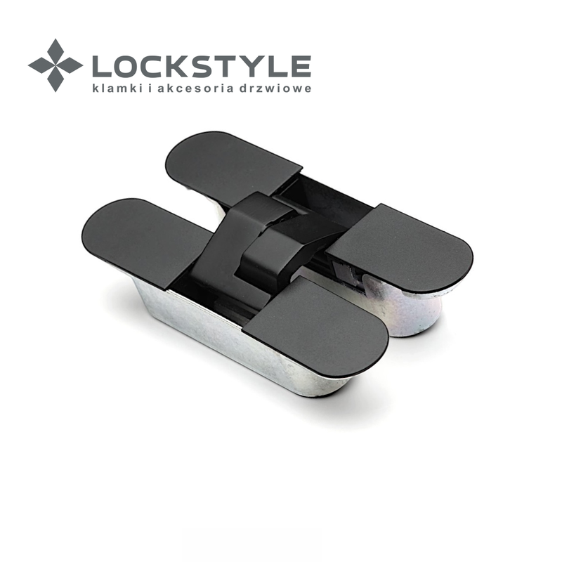 Петля скрытая 3D LOCKSTYLE , модель ECLIPSE 3.0 комплект BLACK (черный)