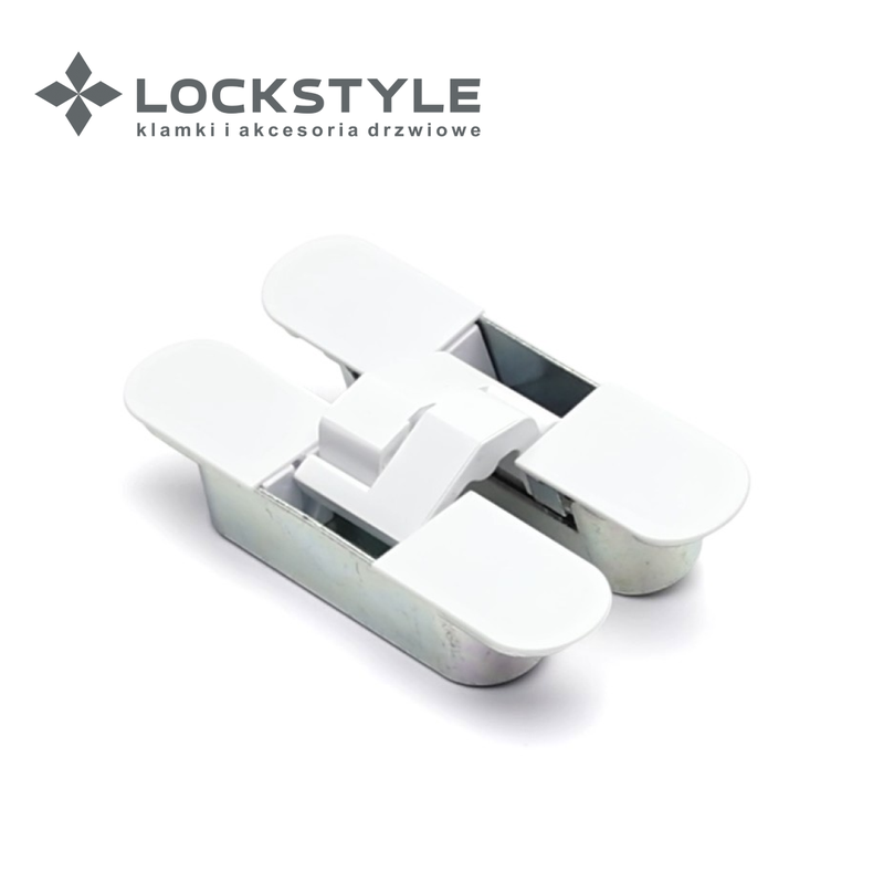 Петля скрытая 3D LOCKSTYLE , модель ECLIPSE 3.0 комплект WHITE (белый)