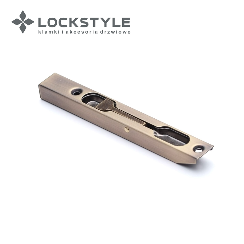 Ригель дверной потайной LOCKSTYLE FB140 ABM бронза