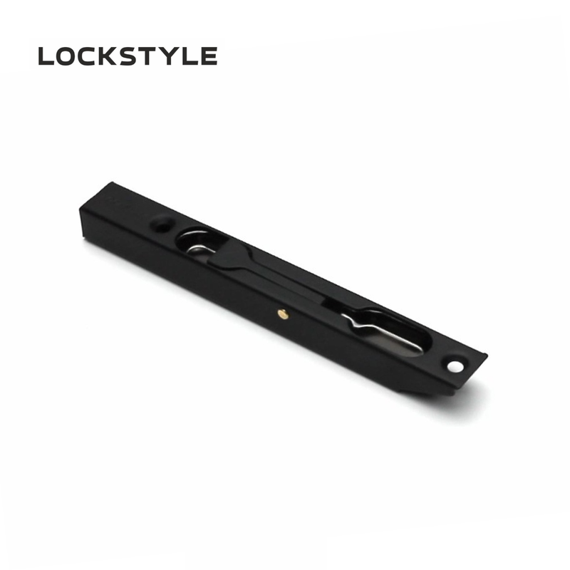 Ригель дверной потайной LOCKSTYLE FB140 AL6 черный матовый