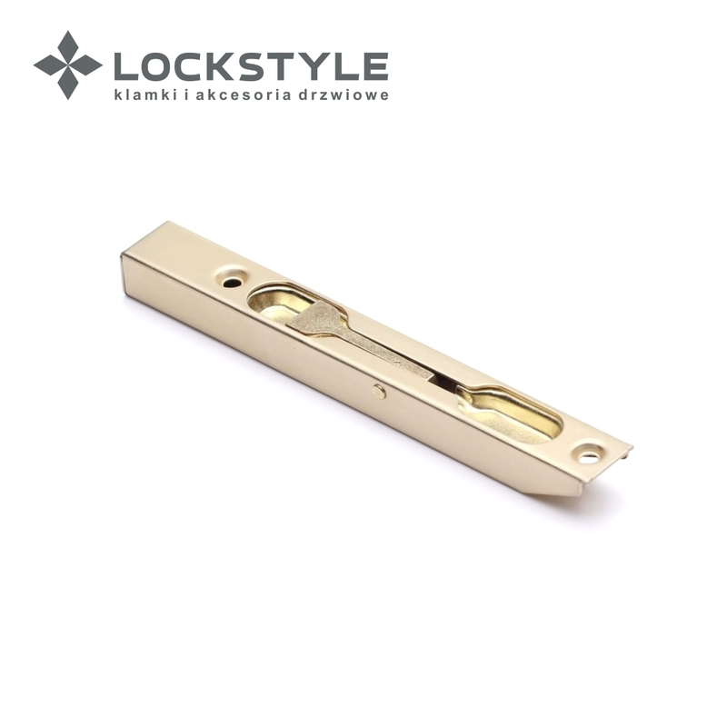 Ригель дверной потайной LOCKSTYLE FB140 BB матовое золото