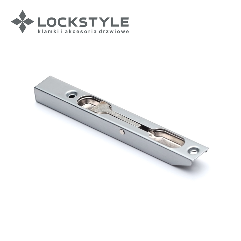 Ригель дверной потайной LOCKSTYLE FB140 CBM матовый хром