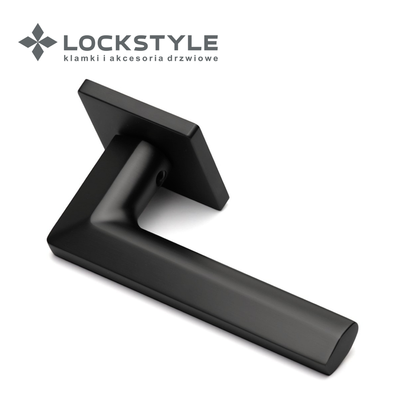 Ручки дверные LOCKSTYLE AGATE Q AL6 (черный)