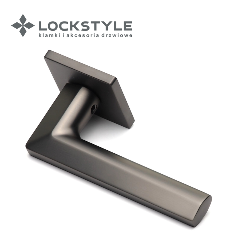 Ручки дверные LOCKSTYLE AGATE Q BBN (графит)