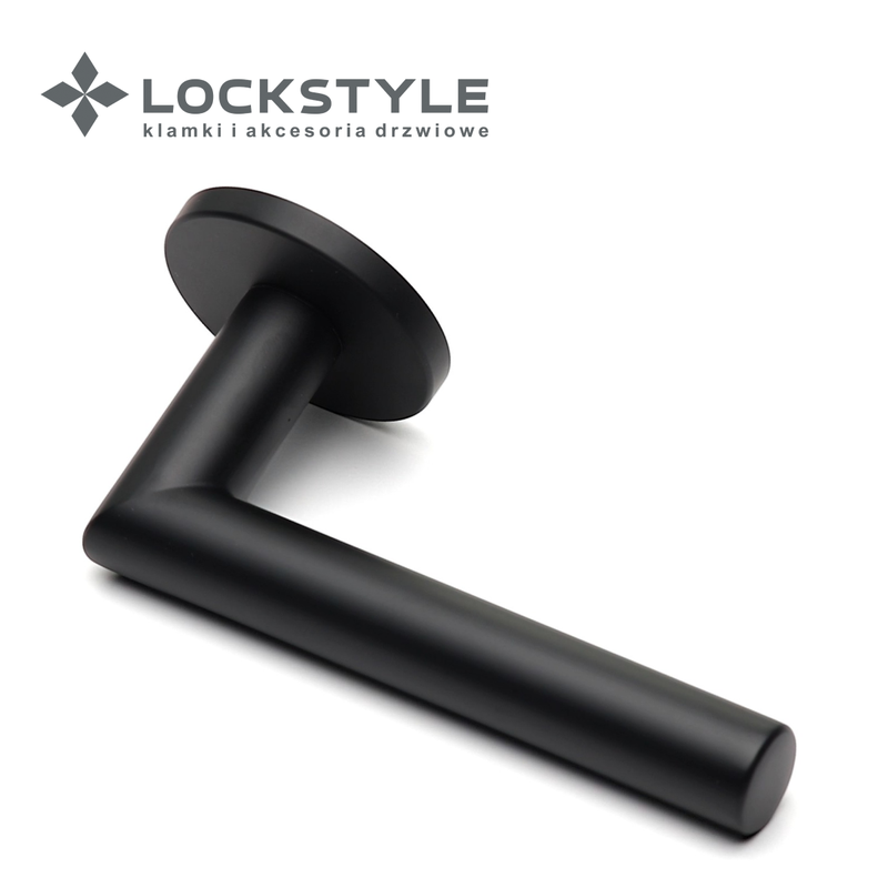 Ручки дверные LOCKSTYLE ONYX R AL6 (черный)