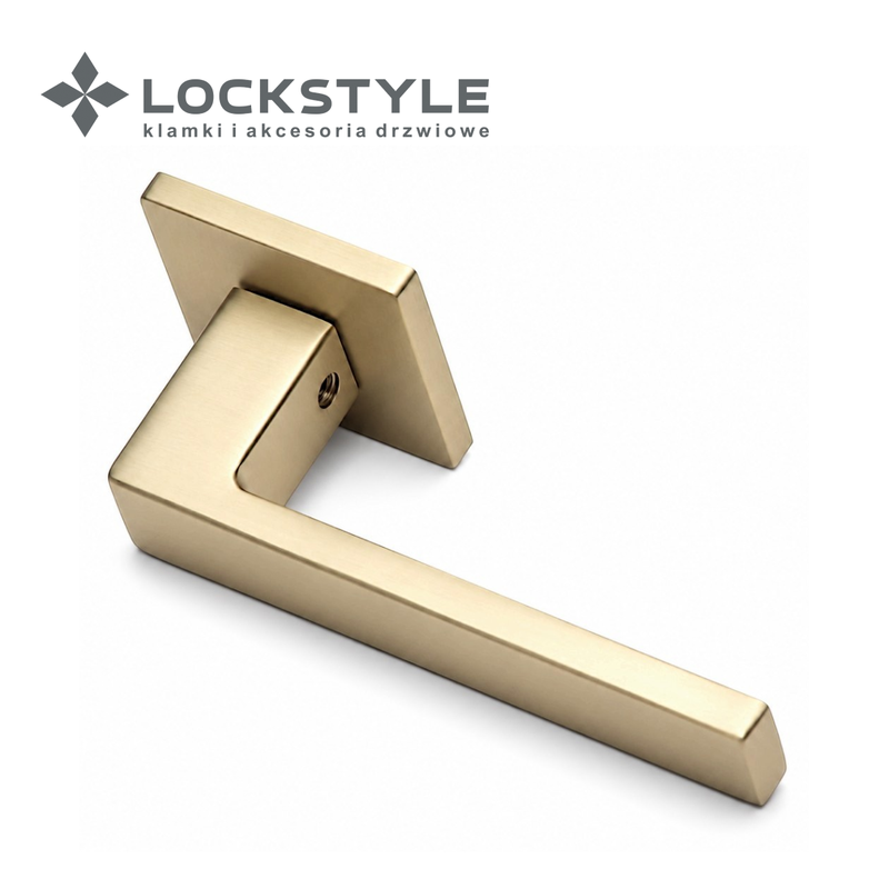 Ручки дверные LOCKSTYLE SARP Q GM PVD (матовое золото)