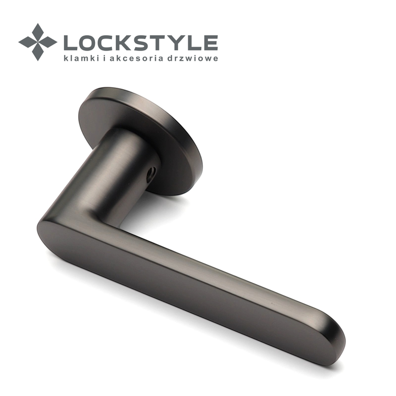 Ручки дверные LOCKSTYLE ZIRCON R BBN (графит)