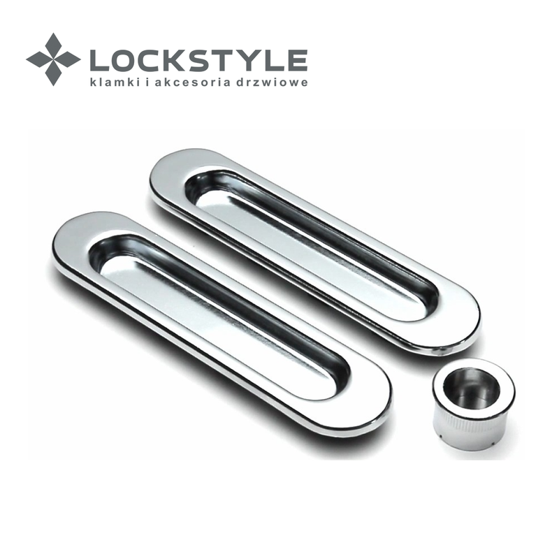 Ручки для раздвижных дверей LOCKSTYLE SH01 CP хром