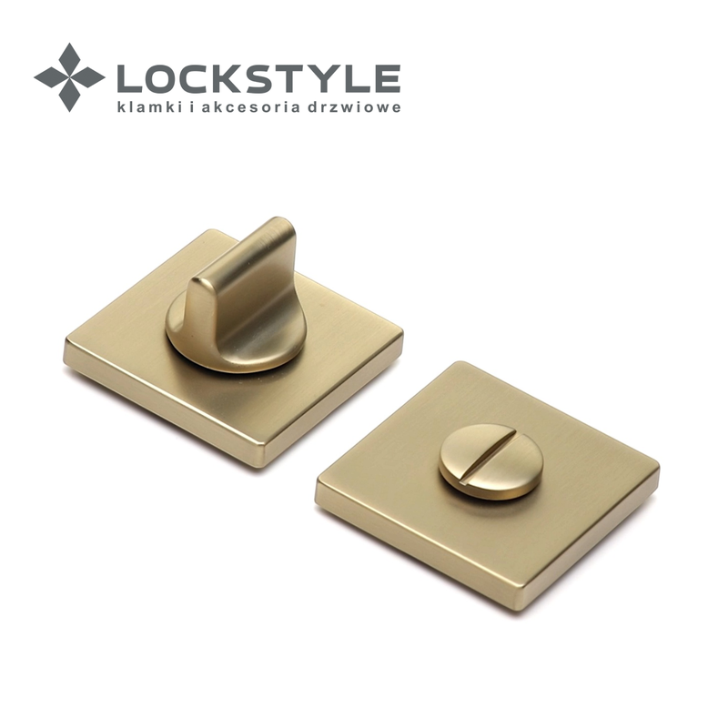 Фиксатор LOCKSTYLE WC Q цвет GM PVD (матовое золото)