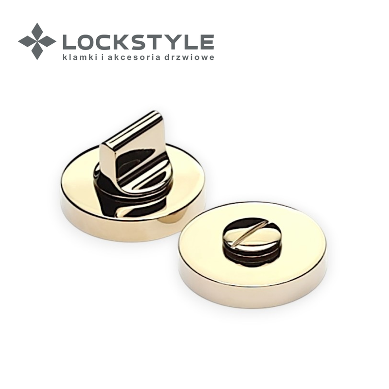 Фиксатор LOCKSTYLE WC ZR цвет GL глянцевое золото (PVD покрытие)