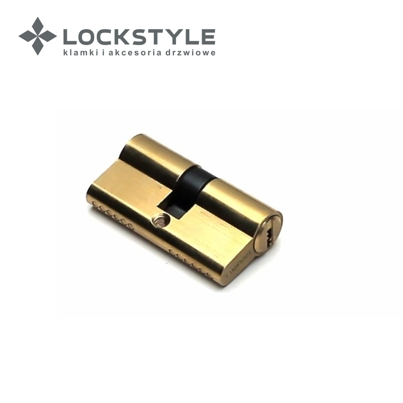 Цилиндровый механизм LOCKSTYLE C30X30DC 5 ключей в комплекте, PB (золото)