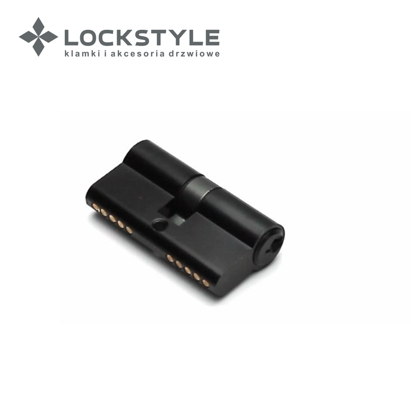 Цилиндровый механизм LOCKSTYLE C30X30DN 5 ключей в комплекте, AL6 (черный)