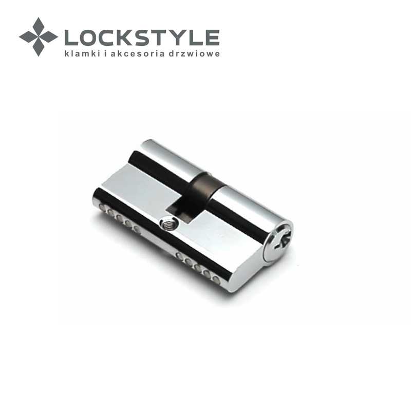 Цилиндровый механизм LOCKSTYLE C30X30DN 5 ключей в комплекте, CP (хром)