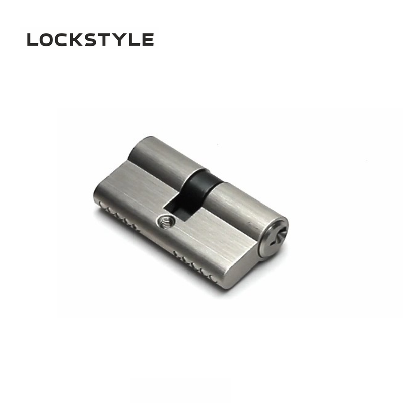 Цилиндровый механизм LOCKSTYLE C30X30DN 5 ключей в комплекте, NBM (матовый никель)